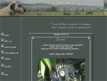 Tablet Screenshot of dogs.railroadstable.de